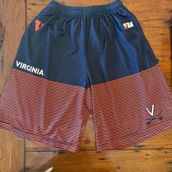 Fit 2 Win Large Athletic Shorts UVA - Picture 2 of 2